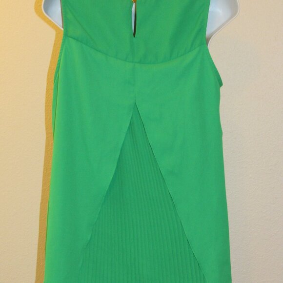 Green Valerie Stevens Top Medium - Picture 1 of 5